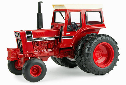 International Harvester 1466 Black Stripe Tractor with Rear Duals