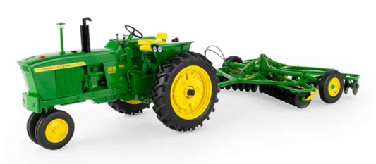 John Deere 3010 nf Diesel Tractor w/- Tandem Disc- 1/16 Precision Heritage No.2