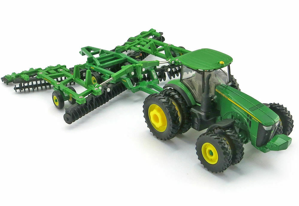 John Deere 8320R with Duals plus 637 Folding Disc