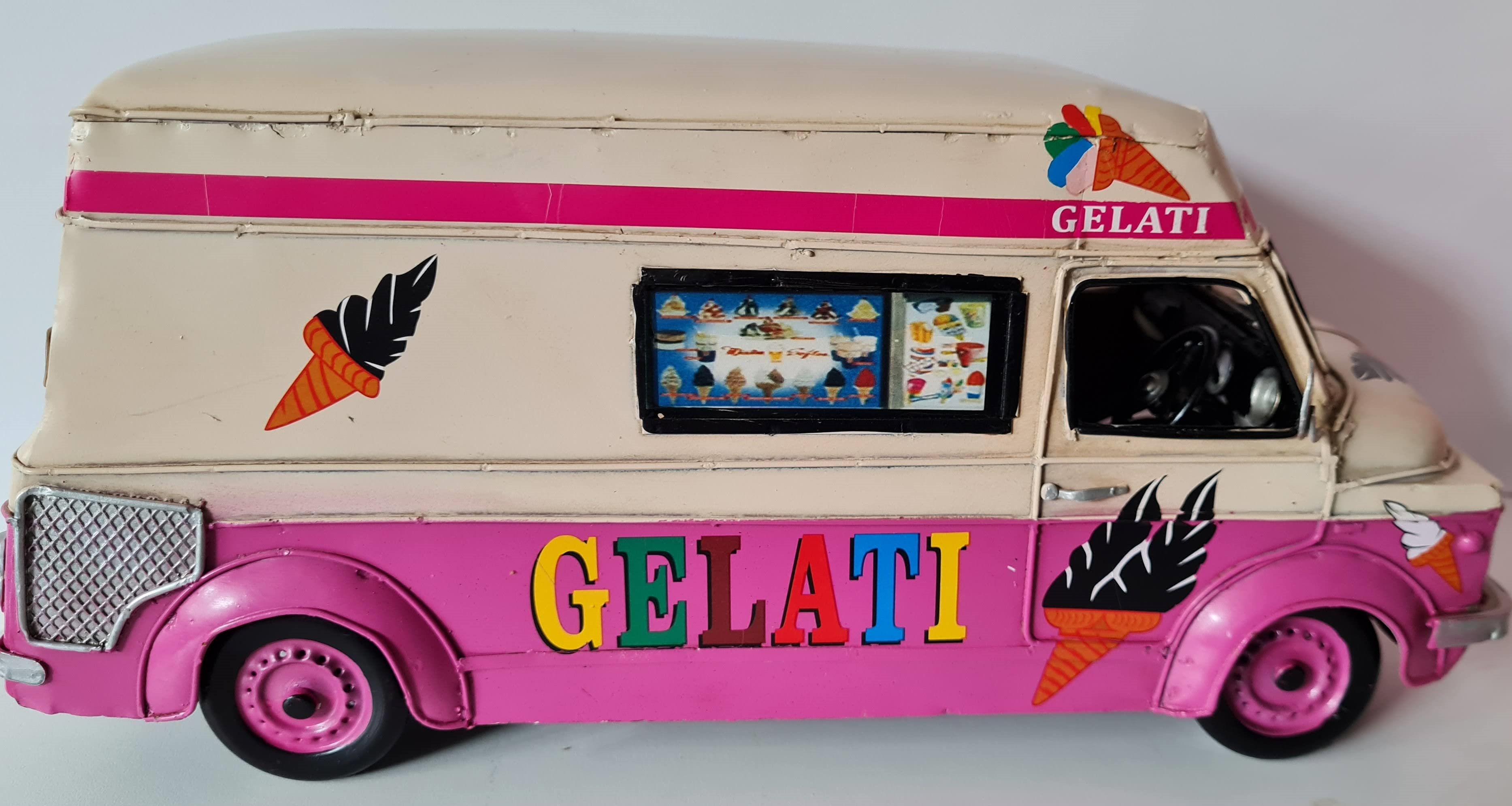 Ice Cream Van (no music box) -Metal Replica – Wonderful Collectables