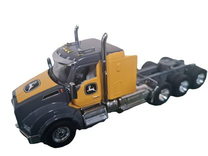 Kenworth Prime mover with Low Loader and John Deere  904 Wheel Loader - 1/50