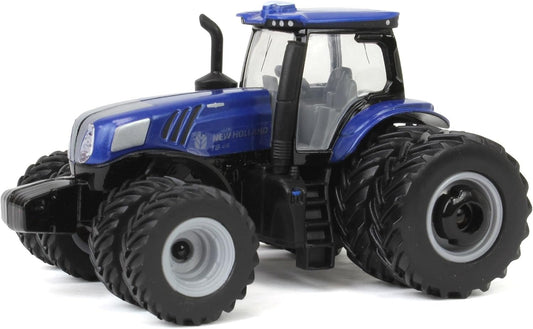 New Holland T8.415 Genesis Blue Power Tractor with Row Crop Duals - 1/64 Prestige Edition