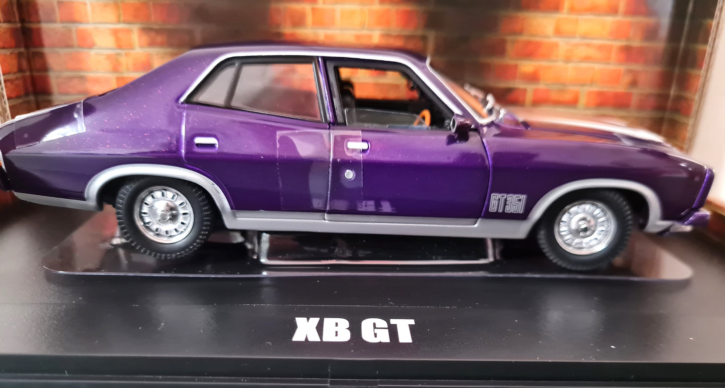 Ford XB GT Four Door Sedan -1/32 scale - Dark Shadows (Purple)