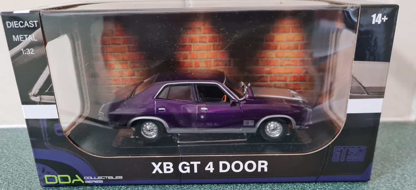 Ford XB GT Four Door Sedan -1/32 scale - Dark Shadows (Purple)